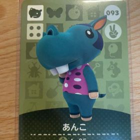 あんこ あつ森・あつまれどうぶつの森・アミーボ・amiiboカード