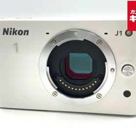 【中古】 【並品】 ニコン Nikon 1 J1 ボディ ホワイト 【ミラーレス一眼】