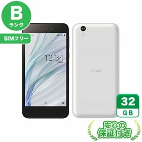 【SIMフリー】AQUOS sense basic 702SH ホワイト32GB 本体[Bランク] Androidスマホ 中古 送料無料 当社3ヶ月保証