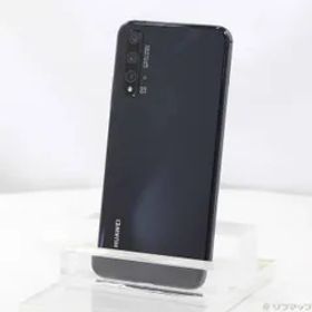 〔中古品〕 HUAWEI nova 5T 128GB ブラック NOVA5TBLACK SIMフリー【377】