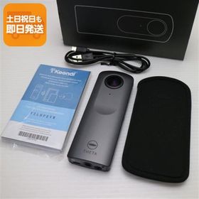 美品 RICOH THETA V ブラック 中古 RICOH あすつく 土日祝発送OK