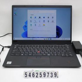 Lenovo ThinkPad X1 Carbon 8th Gen Core i5 10210U 1.6GHz/8GB/256GB(SSD)/14W/FHD(1920x1080)/Win11 【546259739】