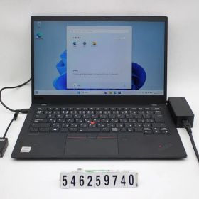 Lenovo ThinkPad X1 Carbon 8th Gen Core i5 10210U 1.6GHz/8GB/256GB(SSD)/14W/FHD(1920x1080)/Win11 【546259740】