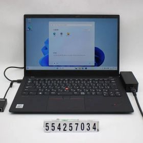 Lenovo ThinkPad X1 Carbon 8th Gen Core i5 10210U 1.6GHz/8GB/256GB(SSD)/14W/FHD(1920x1080)/Win11 【554257034】