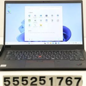 Lenovo ThinkPad X1 Carbon 8th Gen Core i5 10210U 1.6GHz/8GB/256GB(SSD)/14W/FHD(1920x1080)/Win11 【555251767】