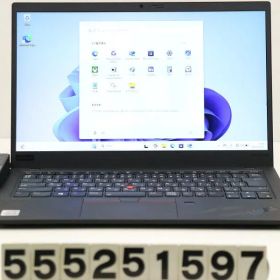 Lenovo ThinkPad X1 Carbon 8th Gen Core i5 10210U 1.6GHz/8GB/256GB(SSD)/14W/FHD(1920x1080)/Win11 【555251597】