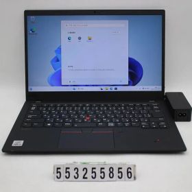Lenovo ThinkPad X1 Carbon 8th Gen Core i5 10210U 1.6GHz/8GB/256GB(SSD)/14W/FHD(1920x1080)/Win11 【553255856】