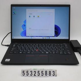 Lenovo ThinkPad X1 Carbon 8th Gen Core i5 10210U 1.6GHz/8GB/256GB(SSD)/14W/FHD(1920x1080)/Win11 【553255883】