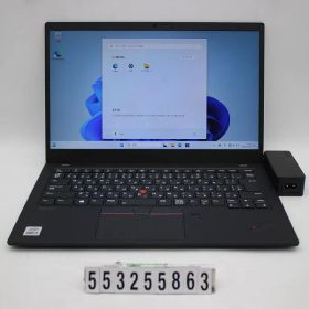 Lenovo ThinkPad X1 Carbon 8th Gen Core i5 10210U 1.6GHz/8GB/256GB(SSD)/14W/FHD(1920x1080)/Win11 【553255863】