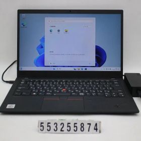 Lenovo ThinkPad X1 Carbon 8th Gen Core i5 10210U 1.6GHz/8GB/256GB(SSD)/14W/FHD(1920x1080)/Win11 【553255874】