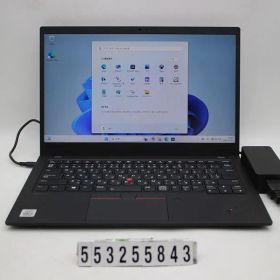 Lenovo ThinkPad X1 Carbon 7th Gen Core i5 10210U 1.6GHz/8GB/256GB(SSD)/14W/FHD(1920x1080)/Win11 【553255843】
