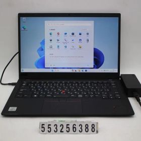 Lenovo ThinkPad X1 Carbon 8th Gen Core i5 10210U 1.6GHz/8GB/256GB(SSD)/14W/FHD(1920x1080)/Win11 【553256388】