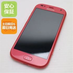 超美品 F-42A らくらくスマートフォン ピンク 即日発送 スマホ 白ロム 富士通 土日祝発送OK 02000