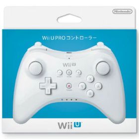 【中古】Wii U PRO コントローラー shiro周辺機器(メーカー純正)ソフト／コントローラ・ゲーム