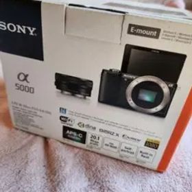 SONY ILCE-5000L 一眼レフカメラ ホワイト