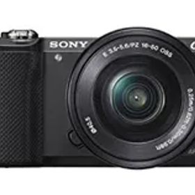 【中古】 SONY ミラーレス一眼 α5000 パワーズームレンズキット ブラック ILCE-5000L-B