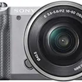 【中古】【非常に良い】SONY ミラーレス一眼 α5000 パワーズームレンズキット シルバー ILCE-5000L-S