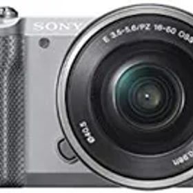 【中古】SONY ミラーレス一眼 α5000 パワーズームレンズキット シルバー ILCE-5000L-S