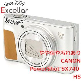 [bn:8] Canon製 PowerShot SX740 HS シルバー 2030万画素
