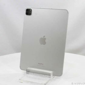 【中古】Apple(アップル) iPad Pro 11インチ 第4世代 1TB シルバー MNYK3J／A auロック解除SIMフリー 【377-ud】