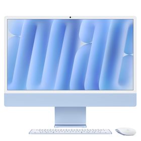 24インチiMac [整備済製品] 8コアCPUと8コアGPUを搭載したApple M4チップ - ブルー