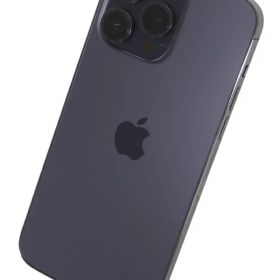 【Apple】アップル『iPhone 14 Pro Max / 128GB / SIMロック解除済 ドコモ / ディープパープル』MQ993J/A 2022年9月発売 スマートフォン 1週間保証【中古】