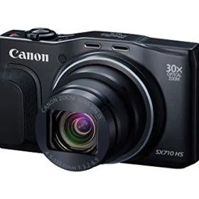 【中古】「非常に良い（無料延長保証）」Canon デジタルカメラ PowerShot SX710 HS ブラック 光学30倍ズーム PSSX710HS(BK)