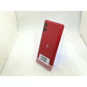 【中古】Wiko 楽天モバイル 【SIMフリー】 Rakuten Hand 5G クリムゾンレッド 4GB 128GB P780【ECセンター】保証期間1ヶ月【ランクA】