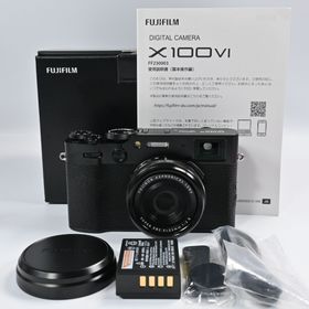 ★極上品★FUJIFILM X100VI ブラック ショット数453 多言語(コンパクトデジタルカメラ)