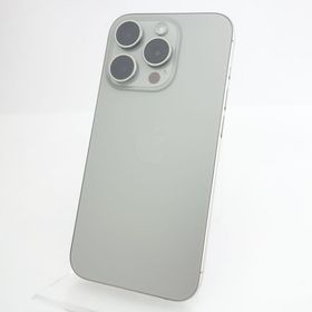 【SIMフリー】iPhone15 Pro 128GB ナチュラルチタニウム 電池99％