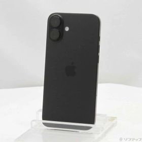 【中古】Apple(アップル) iPhone16 Plus 128GB ブラック 3N343J／A SIMフリー 【344-ud】