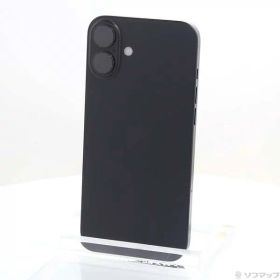 【中古】Apple(アップル) iPhone16 Plus 128GB ブラック 3N343J／A SIMフリー 【377-ud】