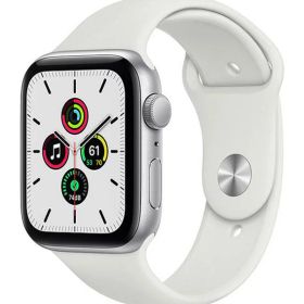 【中古】【安心保証】 SE 第1世代[44mm/GPS]アルミ シルバー Apple Watch