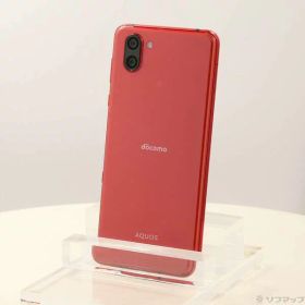 【中古】SHARP(シャープ) AQUOS R3 128GB ラグジュアリーレッド SH-04L docomo 【377-ud】