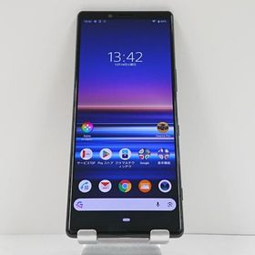Xperia 1 SOV40 au ブラック 送料無料 即決 本体 c15995