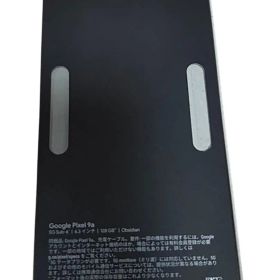 Google Pixel 9a 黒色 Obsidian 本体