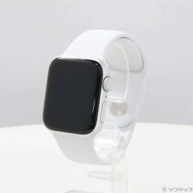【中古】Apple(アップル) Apple Watch SE 第2世代 GPS 40mm シルバーアルミニウムケース ホワイトスポーツバンド 【251-ud】