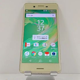 Xperia X Performance SOV33 au ライムゴールド 送料無料 本体 c16001 【中古】