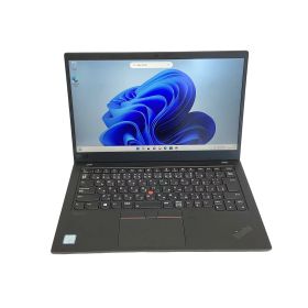 R045-Lenovo 7th Generation ThinkPad X1 Carbon ノートパソコン1点 14インチ FHD (1920x1080) /Intel Core i5-8265U /メモリ 8GB/SSD 256GB、★中古品★電源コード付き