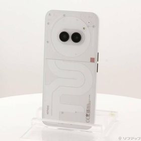 〔中古〕Nothing Nothing Phone (2a) 128GB ミルク A10400066 SIMフリー〔262-ud〕