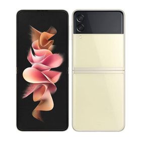 Galaxy Z Flip3 5G SCG12[128GB] au クリーム【安心保証】