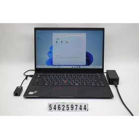 ノートパソコン Lenovo ThinkPad X1 Carbon 8th Gen Core i5 10210U 1.6GHz/8GB/256GB(SSD)/14W/FHD(1920x1080)/Win11 外装割れあり