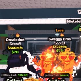 合計1.4b/s🔥破格🔥【ブレインロットを盗む】ブレロ4体セット | ロブロックス(ROBLOX)のアカウントデータ、RMTの販売・買取一覧