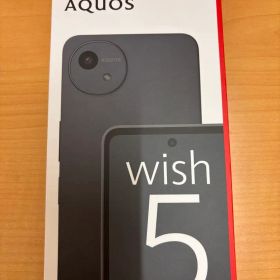 【新品未使用】AQUOS wish 5 SH-52F Black docomo