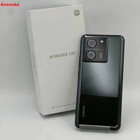 【中古】Xiaomi 13T 256GB ブラック XIG04 AU版SIMフリー