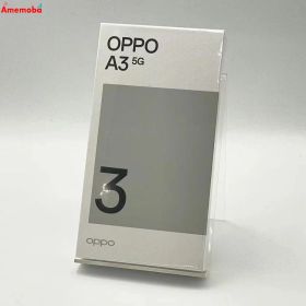 【新品・未使用】OPPO A3 5G 4GB/128GB ブラック CPH2639 楽天モバイル版SIMフリー 未使