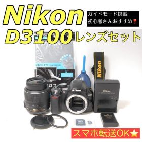 Nikon ニコン D3100 レンズセット 一眼レフ 手ブレ補正機能搭載