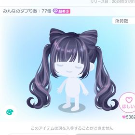 PPYS猫耳お団子ツインテ/黒 | ピグパ(ピグパーティ)のアカウントデータ、RMTの販売・買取一覧