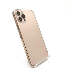 アップル(Apple)の【全額返金保証】【最速発送】Apple iPhone iPhone 12 Pro 128GB ゴールド au 動作確認済(スマートフォン本体)