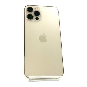 アップル(Apple)の【全額返金保証】【最速発送】Apple iPhone iPhone 12 Pro 128GB ゴールド Softbank SIMフリー 動作確認済(スマートフォン本体)